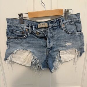 Free people Jean shorts